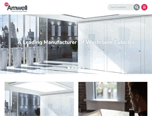 Tablet Screenshot of amwell-systems.com